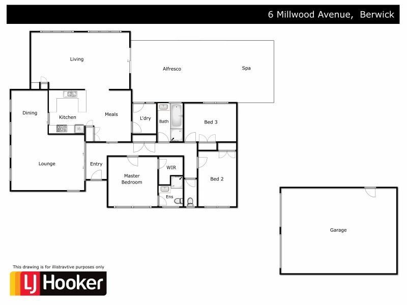 6 Millwood Avenue, Berwick VIC 3806 Floorplan