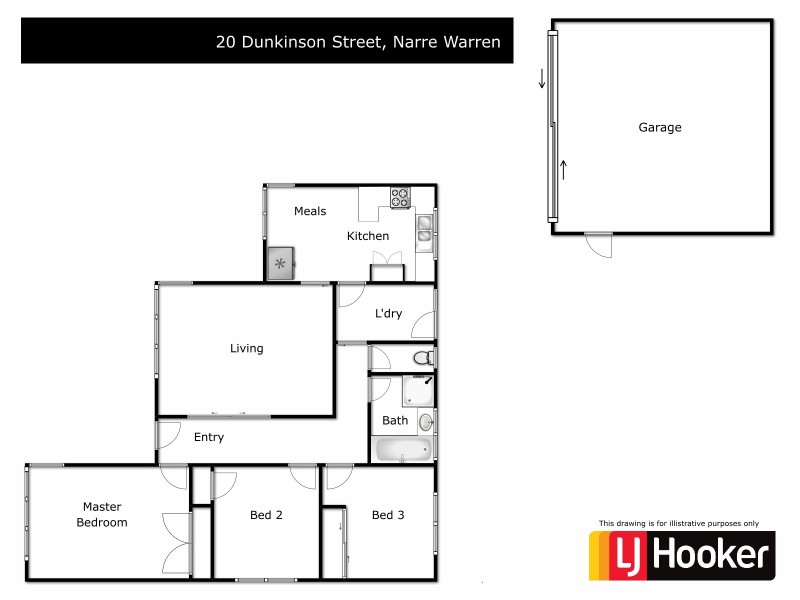 22 Dunkinson Street, Narre Warren VIC 3805 Floorplan
