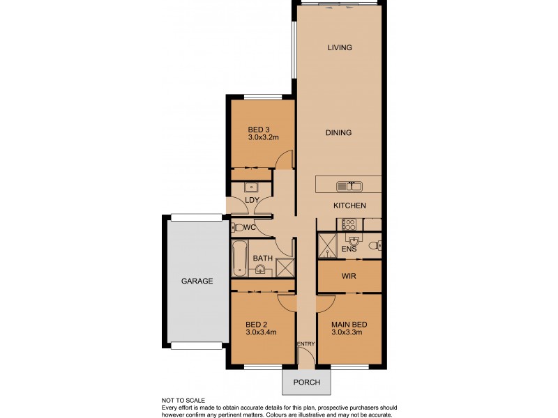 2/7 Roseville Court, Berwick VIC 3806 Floorplan