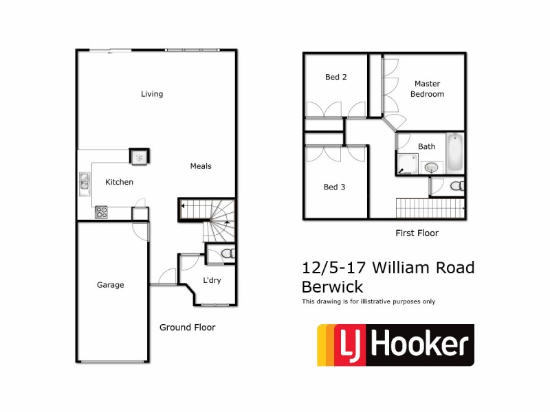 12/5-17 William Road, Berwick VIC 3806 Floorplan