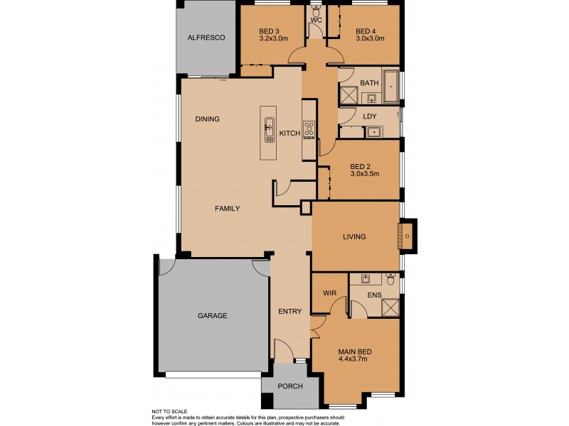 34 Chagall Parade, Clyde North VIC 3978 Floorplan