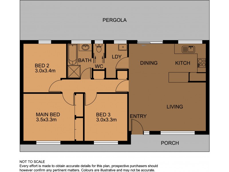 13 Coronata Court, Narre Warren VIC 3805 Floorplan