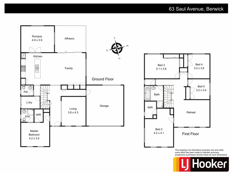 63 Saul Avenue, Berwick VIC 3806 Floorplan