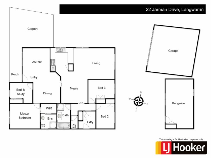 22 Jarman Drive, Langwarrin VIC 3910 Floorplan