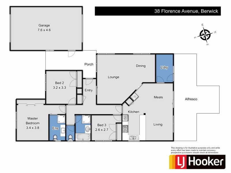 38 Florence Avenue, Berwick VIC 3806 Floorplan