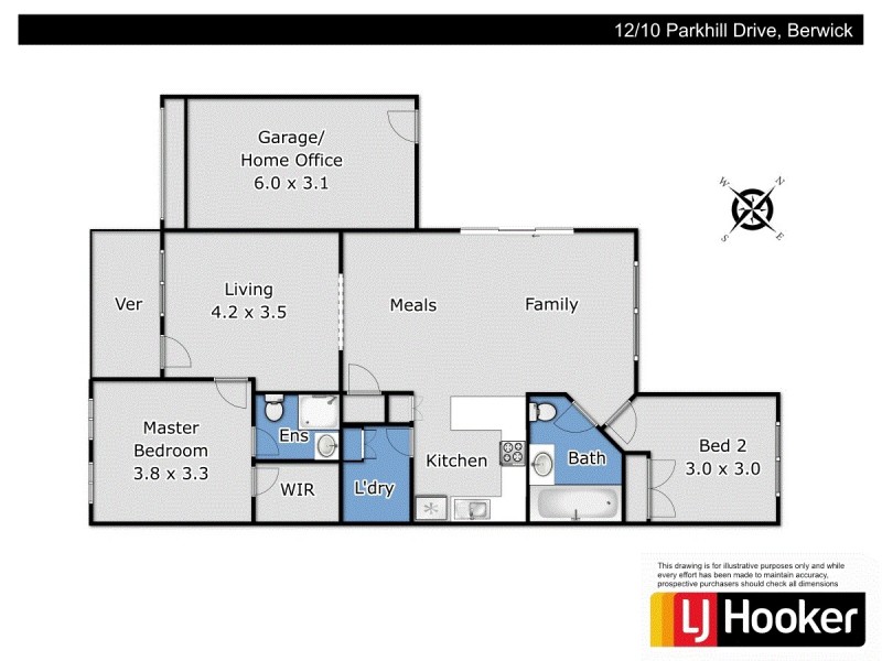 Unit 12/10 Parkhill Drive, Berwick VIC 3806 Floorplan