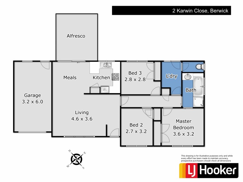 2 Karwin Close, Berwick VIC 3806 Floorplan