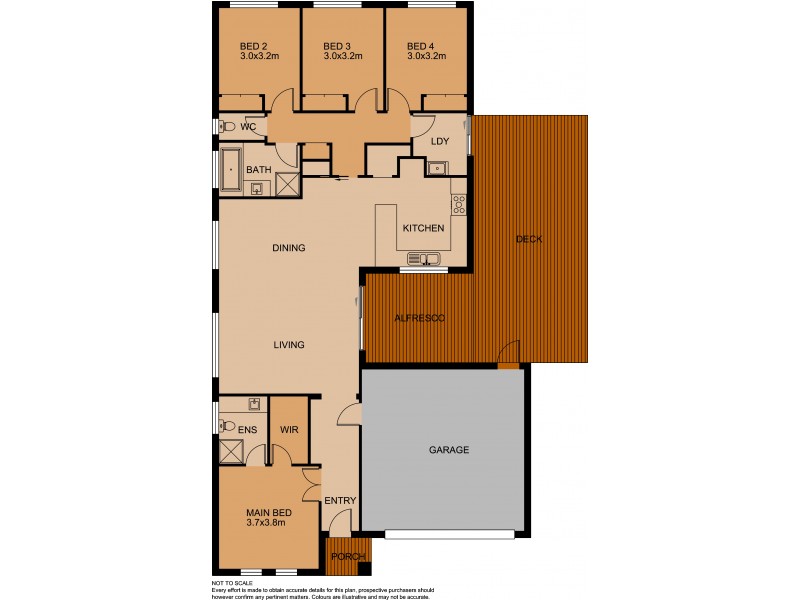 184 Linsell Blvd, Cranbourne East VIC 3977 Floorplan