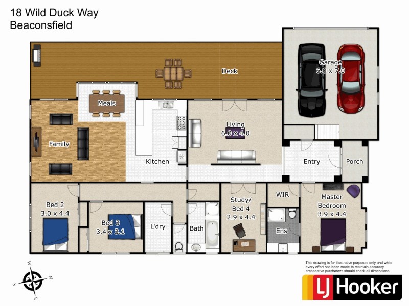 18 Wild Duck Way, Beaconsfield VIC 3807 Floorplan