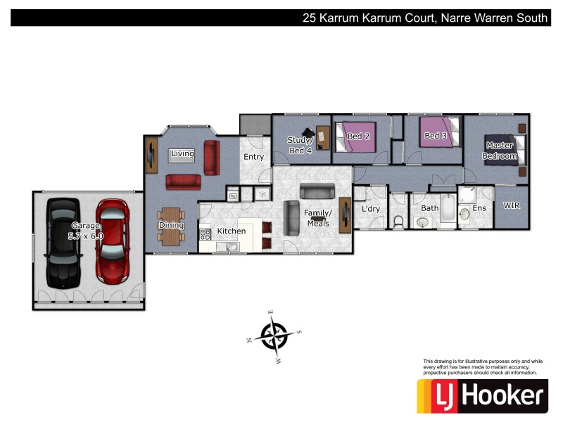25 Karrum Karrum Court, Narre Warren South VIC 3805 Floorplan
