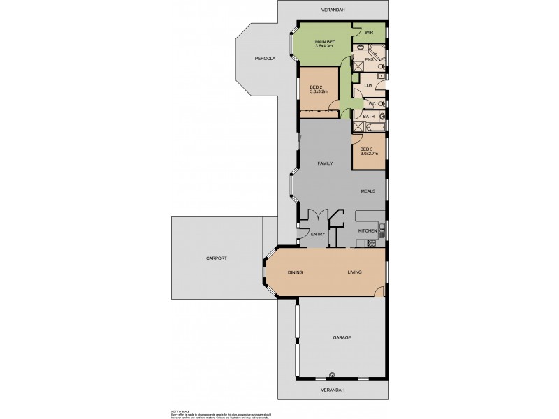 17 Fern Way, Narre Warren South VIC 3805 Floorplan