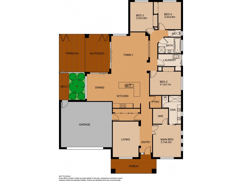 14 Honey Court, Berwick VIC 3806 Floorplan