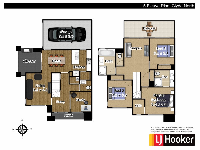 5 Fleuve Rise, Clyde North VIC 3978 Floorplan