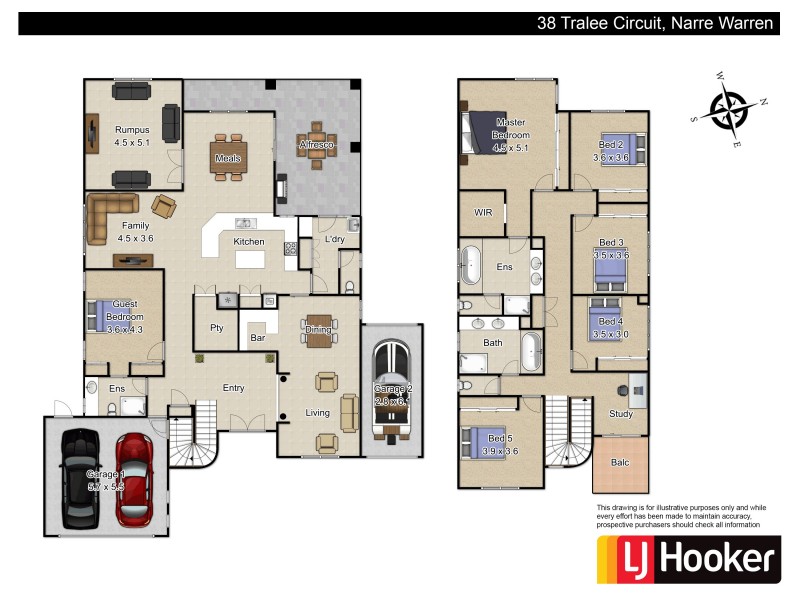 38 Tralee Circuit, Narre Warren VIC 3805 Floorplan