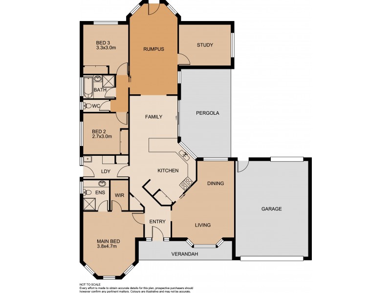 15 Shamrock Close, Narre Warren South VIC 3805 Floorplan