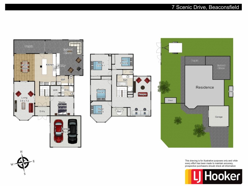 7 Scenic Drive, Beaconsfield VIC 3807 Floorplan