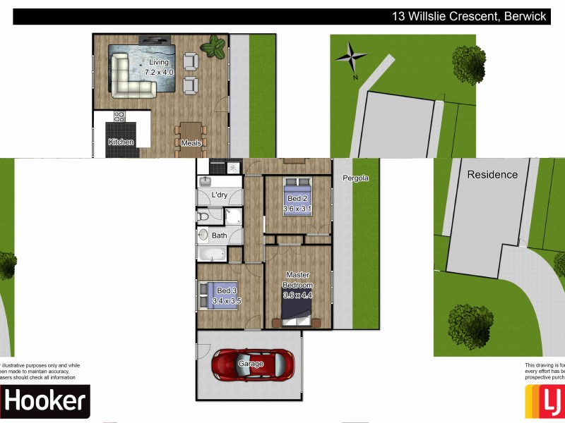 13 Willslie Crescent, Berwick VIC 3806 Floorplan