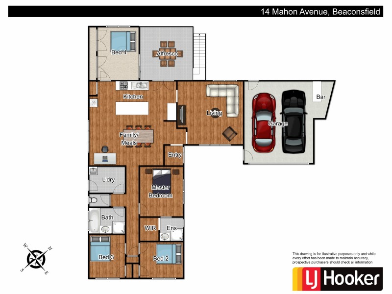 14 Mahon Avenue, Beaconsfield VIC 3807 Floorplan