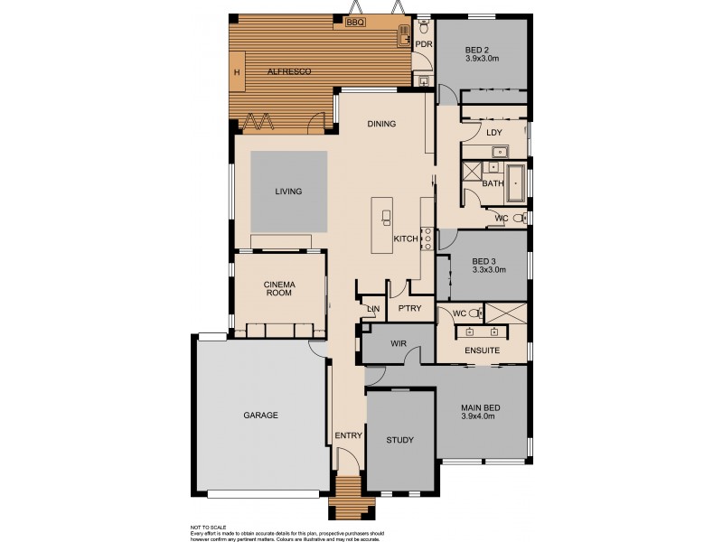 14 Black Caeser Drive, Cranbourne East VIC 3977 Floorplan