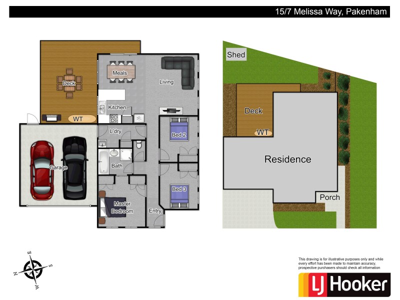 15/7 Melissa Way, Pakenham VIC 3810 Floorplan