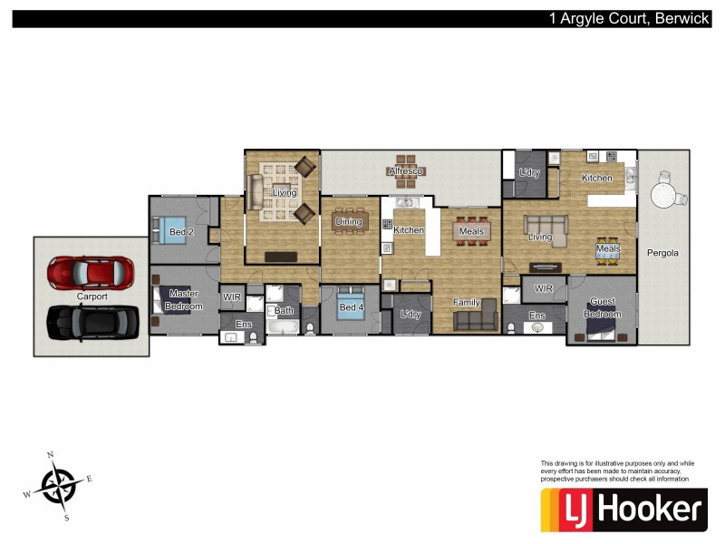 1 Argyle Court, Berwick VIC 3806 Floorplan