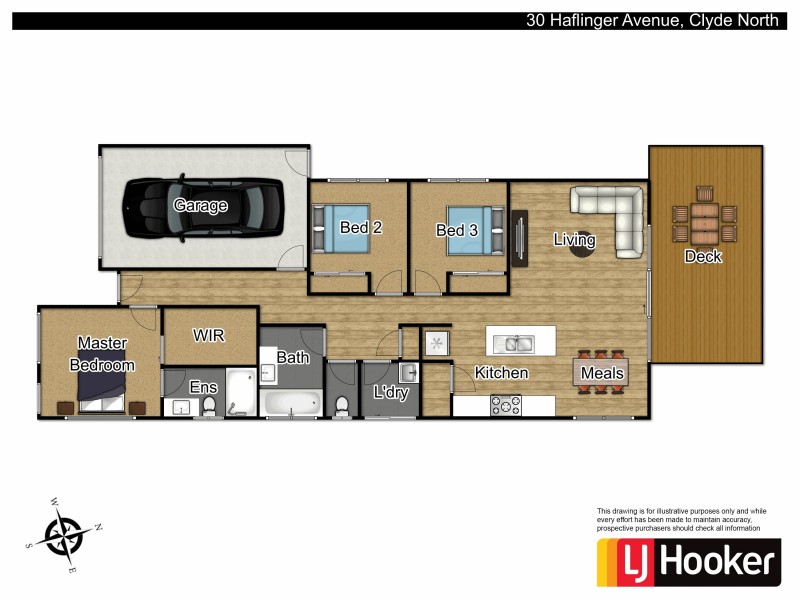 30 Haflinger Avenue, Clyde North VIC 3978 Floorplan