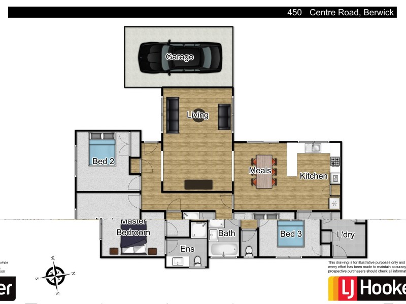450 Centre Road, Berwick VIC 3806 Floorplan