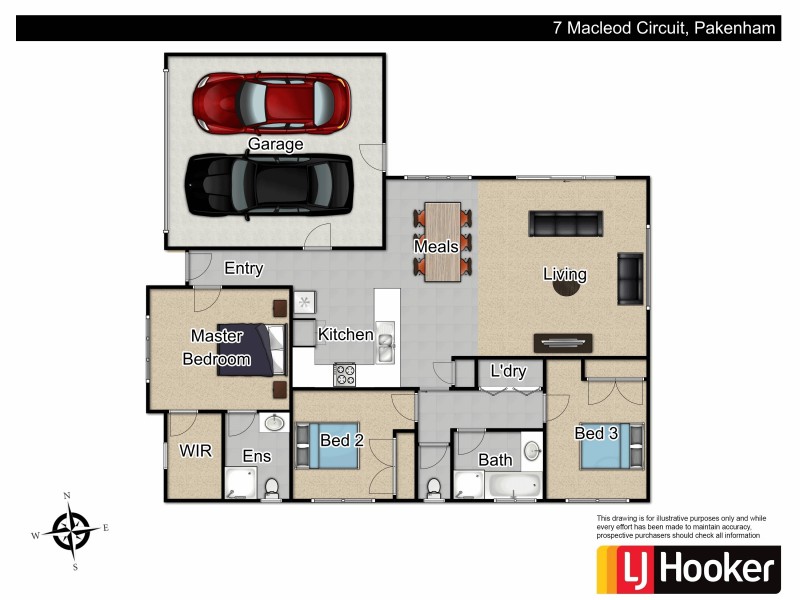 7 Macleod Circuit, Pakenham VIC 3810 Floorplan