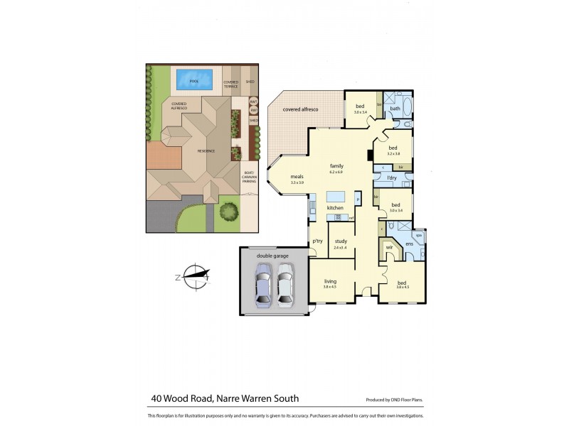 40 Wood Road, Narre Warren South VIC 3805 Floorplan