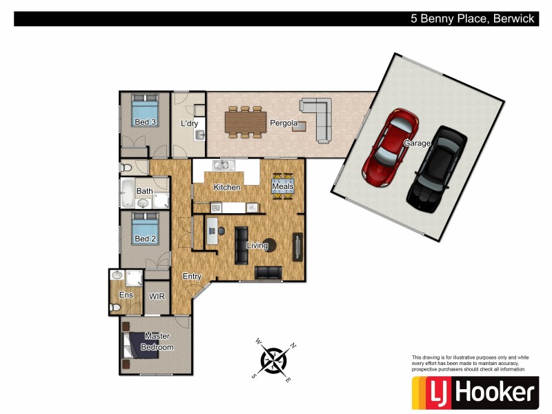 5 Benny Place, Berwick VIC 3806 Floorplan