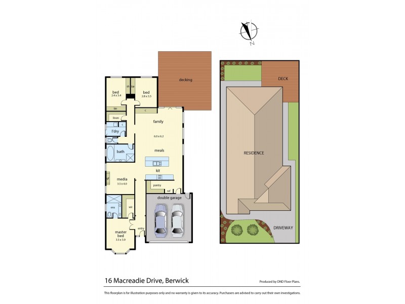 16 Macreadie Drive, Berwick VIC 3806 Floorplan