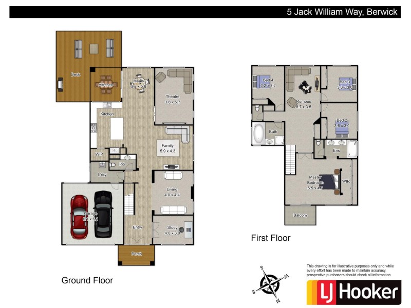5 Jack William Way, Berwick VIC 3806 Floorplan