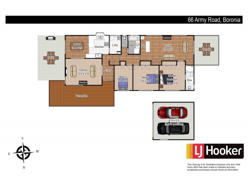 66 Army Road, Boronia VIC 3155 Floorplan