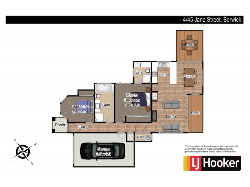 4/45 Jane Street, Berwick VIC 3806 Floorplan