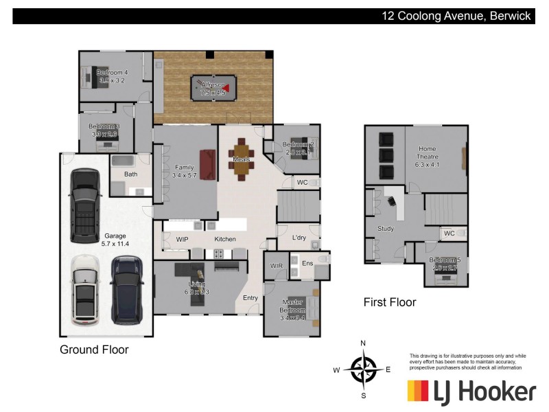 12 Coolong Avenue, Berwick VIC 3806 Floorplan