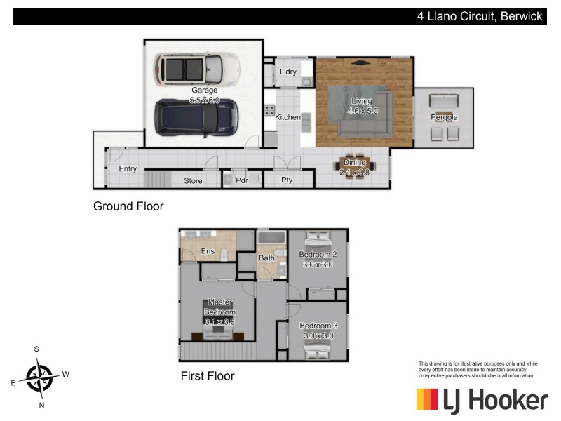 4 Llano Circuit, Berwick VIC 3806 Floorplan