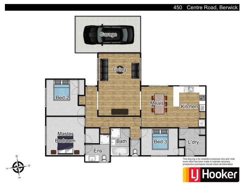 450 Centre Road, Berwick VIC 3806 Floorplan