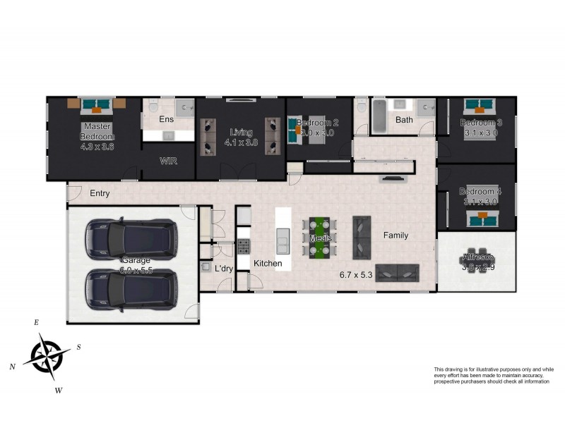 80 Blue Horizons Way, Pakenham VIC 3810 Floorplan