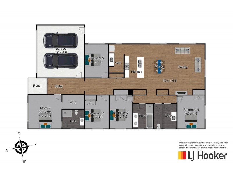 50 Glenrose Boulevard, Clyde North VIC 3978 Floorplan