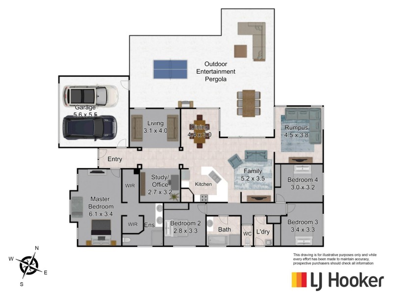 4 Cory Place, Berwick VIC 3806 Floorplan