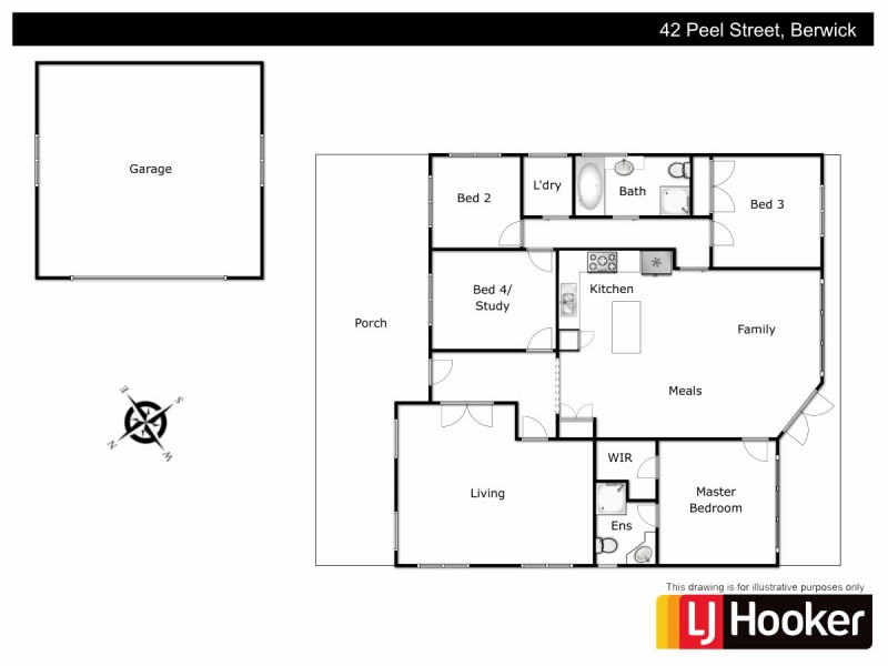 42 Peel Street, Berwick VIC 3806 Floorplan