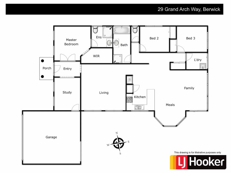29 Grand Arch Way, Berwick VIC 3806 Floorplan
