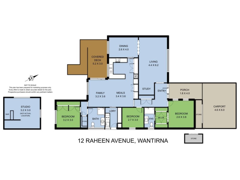 12 Raheen Avenue, Wantirna VIC 3152 Floorplan