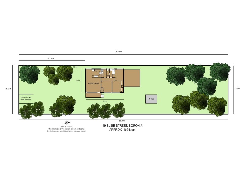19 Elsie Street, Boronia VIC 3155 Floorplan
