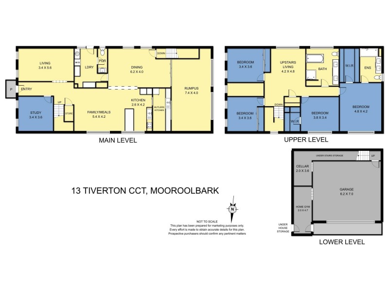 13 Tiverton Circuit, Mooroolbark VIC 3138 Floorplan