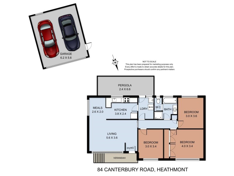84 Canterbury Road, Heathmont VIC 3135 Floorplan