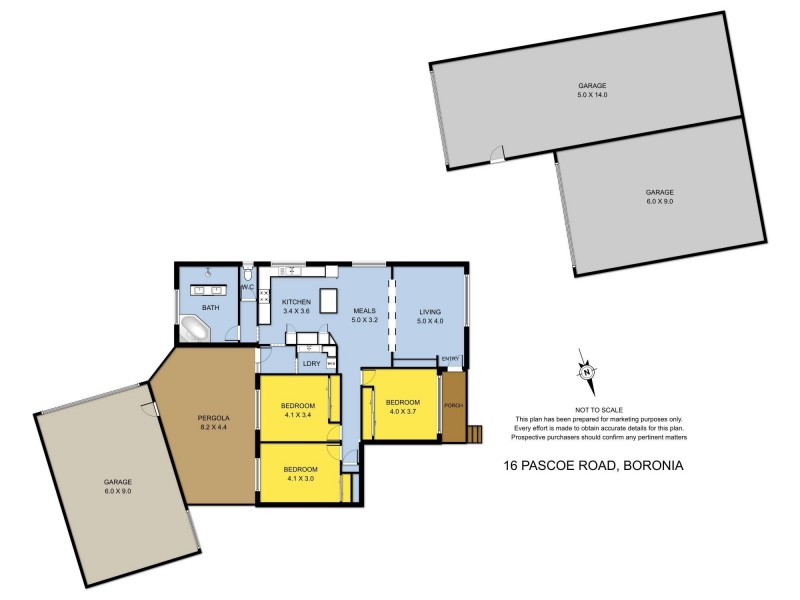 16 Pascoe Road, Boronia VIC 3155 Floorplan