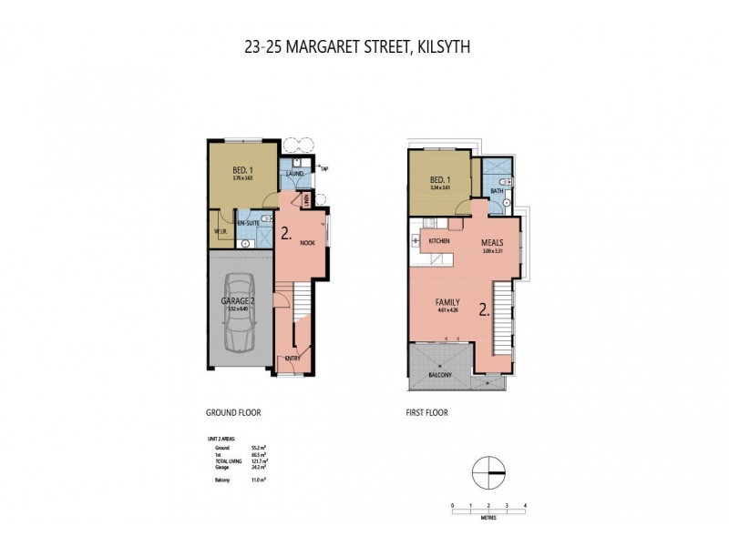 2/23-25 Margaret Street, Kilsyth VIC 3137 Floorplan