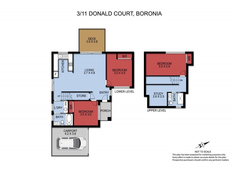 3/11 Donald Court, Boronia VIC 3155 Floorplan