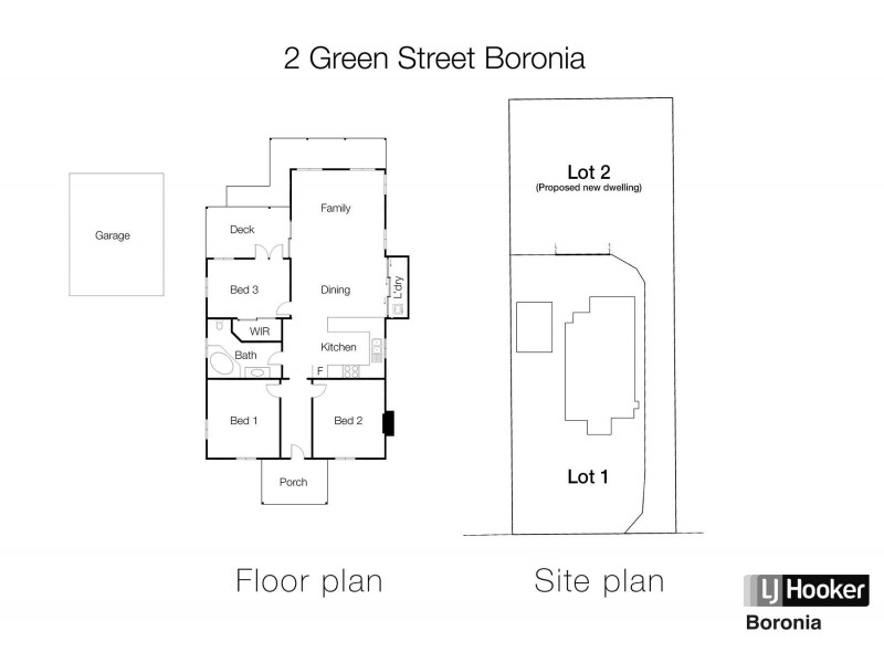 1/2 Green Street, Boronia VIC 3155 Floorplan